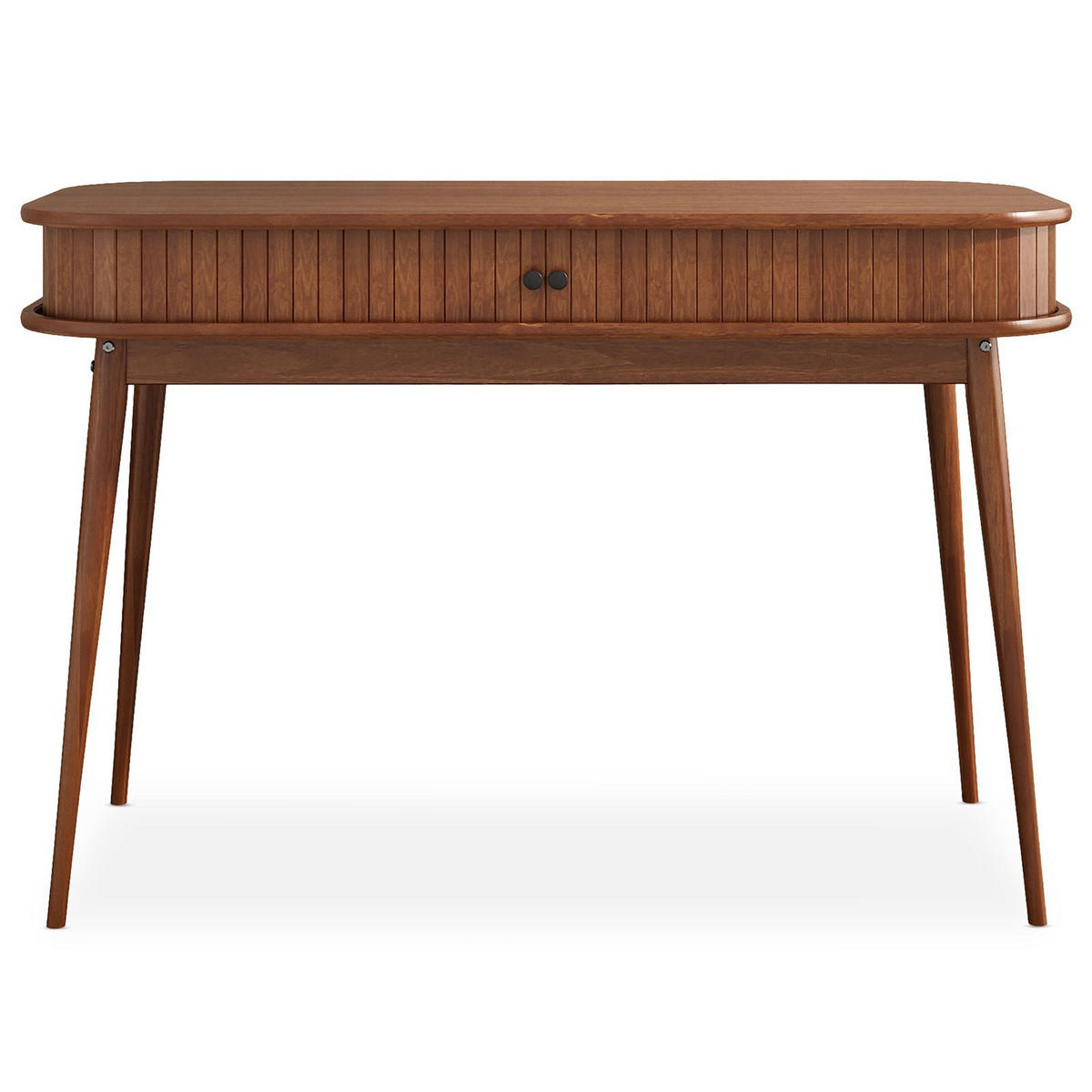 SCHREIBTISCH JARI - Kastanienfarben, Holz (50/113/75cm) - IDIMEX