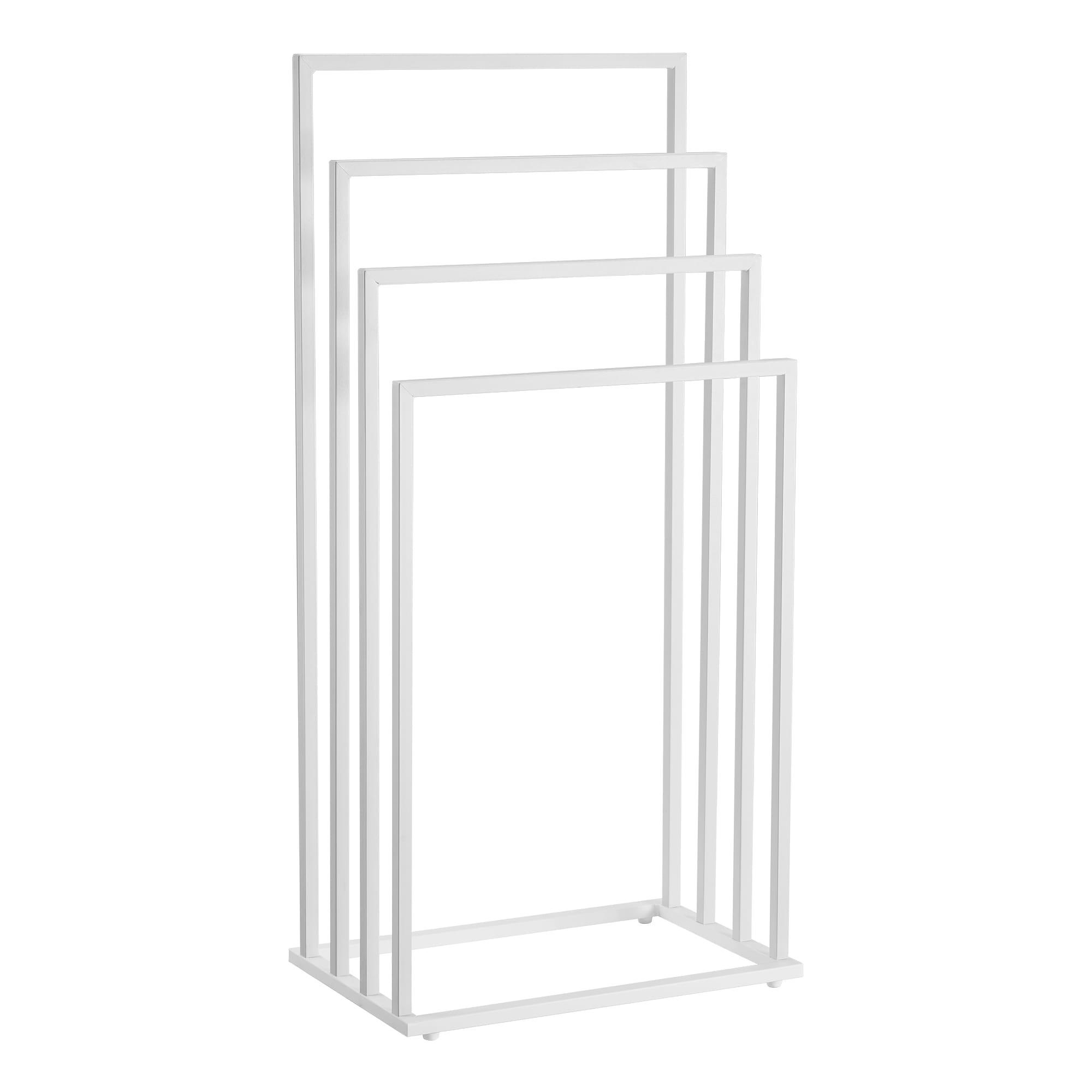 HANDTUCHHALTER in Weiß - Weiß, Metall (45/93.5/29cm) - Home Collective