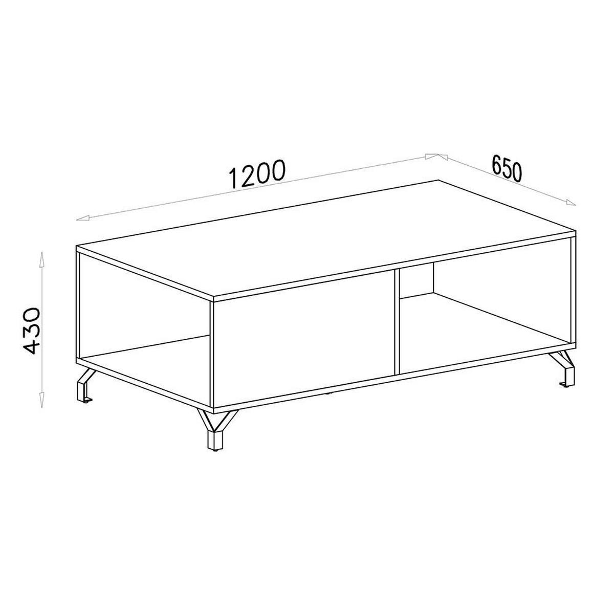 WOHNZIMMER Set – BERGEN System – Weiß - Weiß, Holzwerkstoff (90/190/40cm) - hi-markt