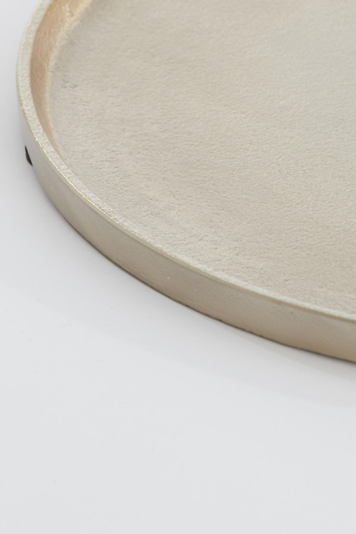 SCHALE Maes Gold Ø50/1,5 cm - Goldfarben, Metall (50/1.5cm) - Light & Living