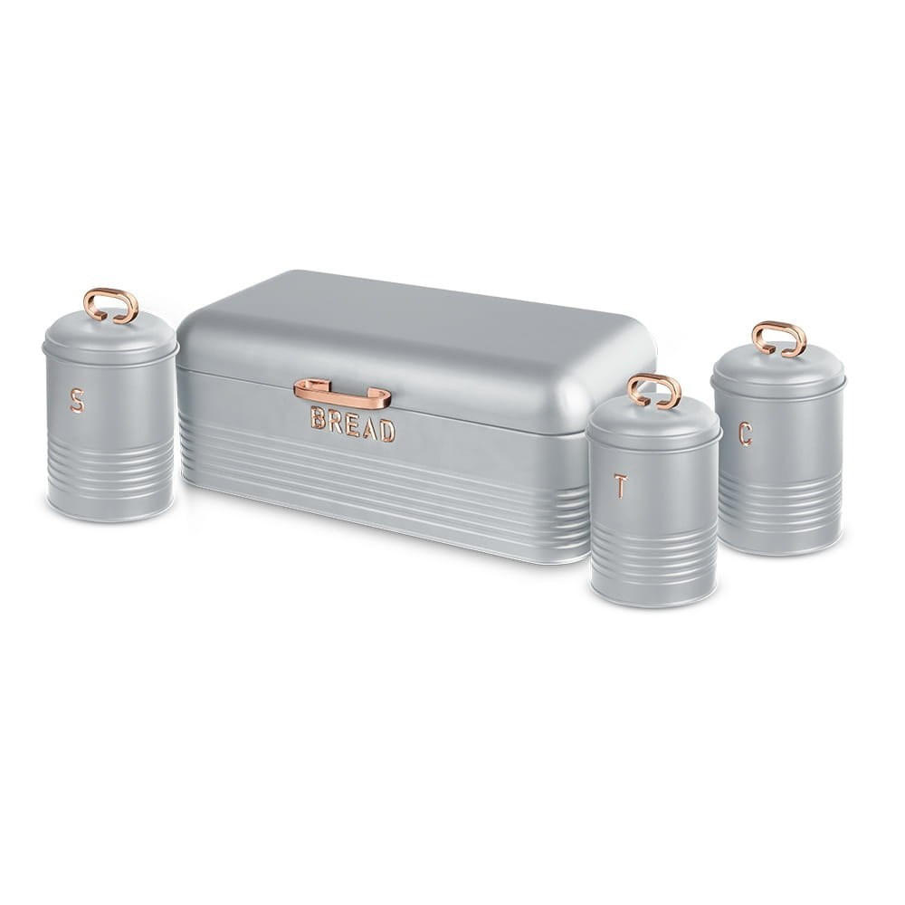 BROTKASTEN Silber 42.5/23/16 cm BH6755 - Silberfarben, Metall (23/16/42.5cm) - Berlinger Haus