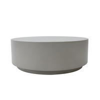 COUCHTISCH ROME Groß aus Beton 101 x 101 x 36 cm - Grau, Naturmaterialien (101/101/36cm) - Elementi
