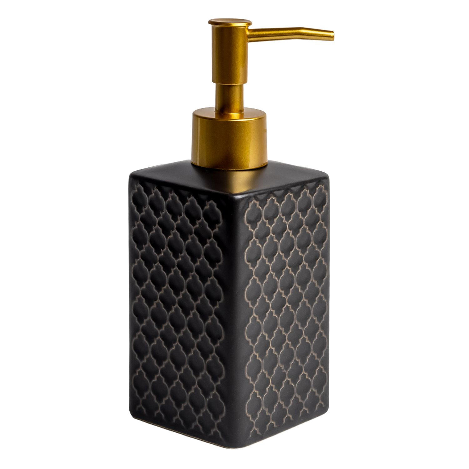 SEIFENSPENDER 290ml - Schwarz, Keramik (6.5/10/26.5cm) - Intirilife