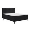 BOXBETT Primavera 160x200 Schwarz - Schwarz, Holz/Textil (160/200cm) - Graingold