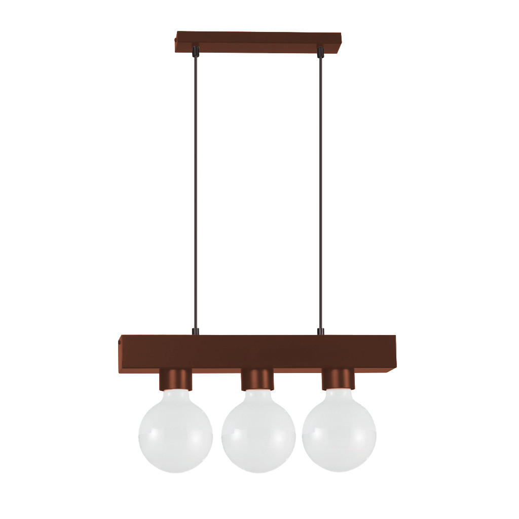 HÄNGELEUCHTE - Dunkelbraun, Metall (10/30/7.5cm) - Lumicom