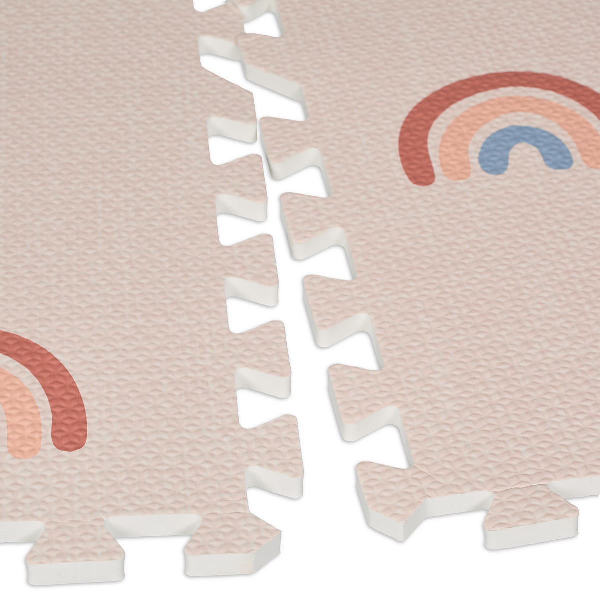 6XPUZZLOVÁ podložka - ružová, plast (60/60cm) - Relaxdays