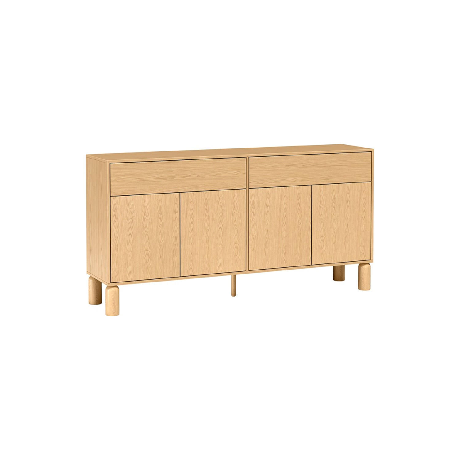 Koseto Kommode Eiche 180x91.6x40.6 cm