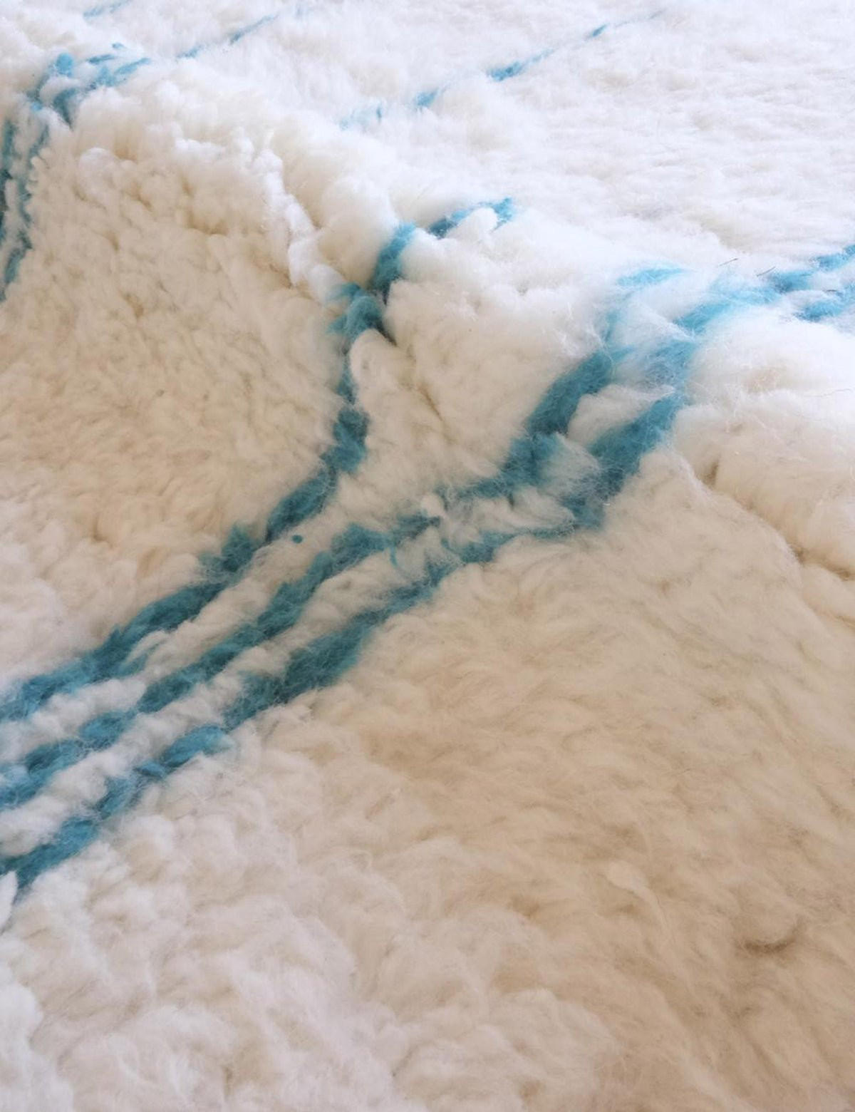 TEPPICH nordafrikanisch grafisch 214x 280 cm - Blau, Naturmaterialien (214/280cm) - AFK Living