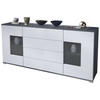 SIDEBOARD Grömitz Weiß matt - Weiß, Holzwerkstoff (166.5/75.5/35cm) - Vladon