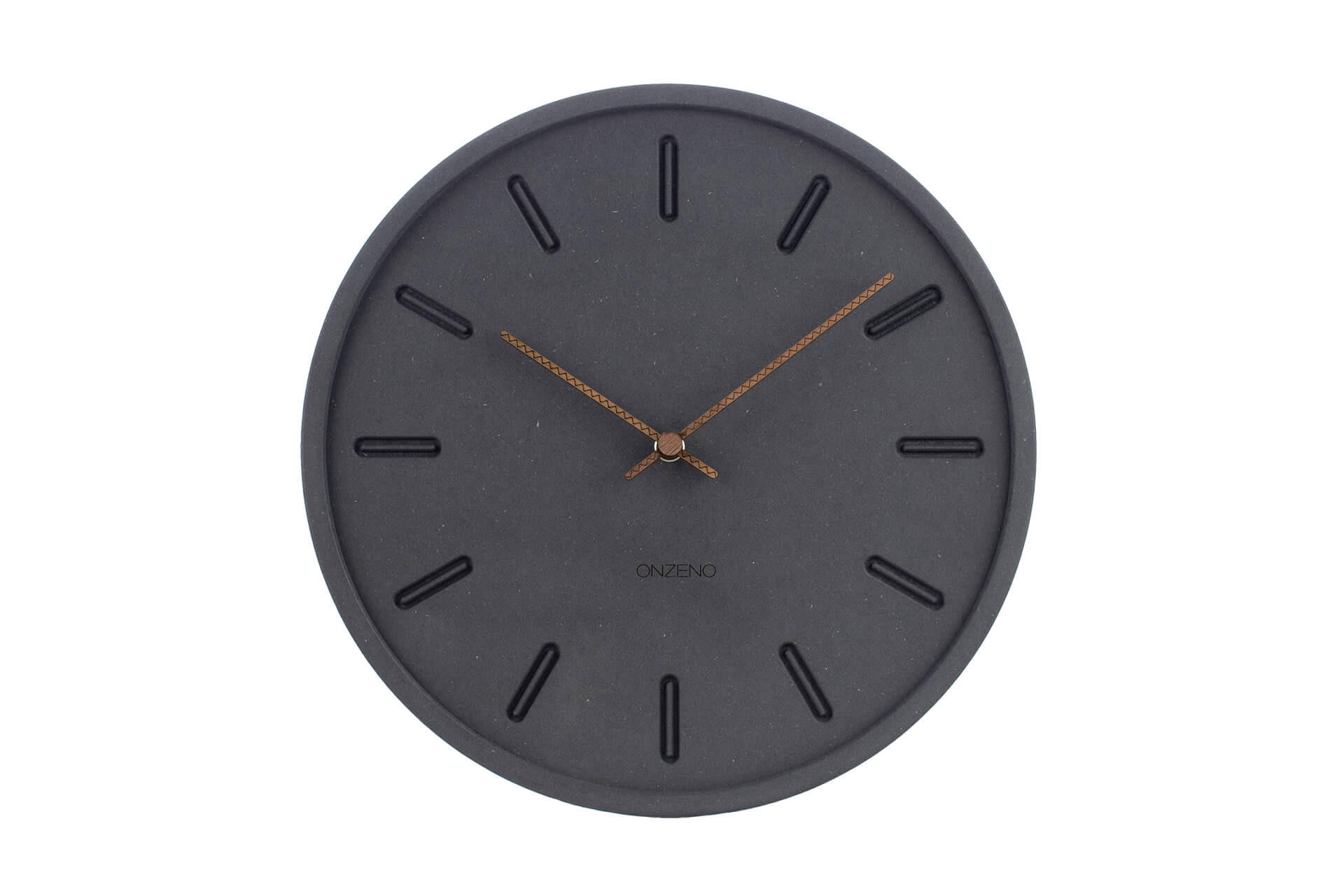 WANDUHR Design Schwarz 29/29 cm - Schwarz, Holzwerkstoff (0.44/29/1cm) - ONZENO