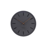 WANDUHR Design Schwarz 29/29 cm - Schwarz, Holzwerkstoff (0.44/29/1cm) - ONZENO