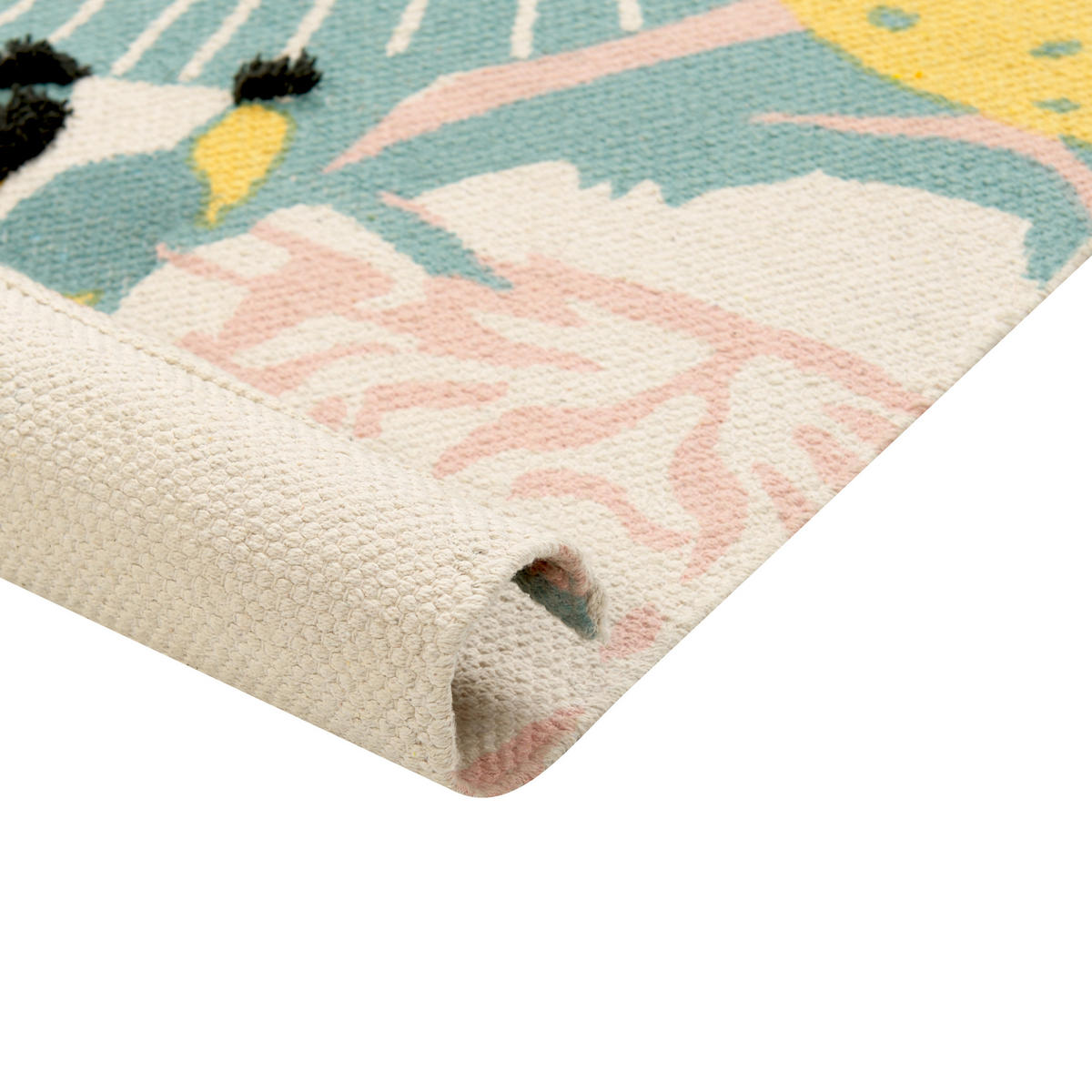 KURZFLOR-KINDERTEPPICH Tutut 150/80 cm - Multicolor, Textil (80/150cm) - Beliani