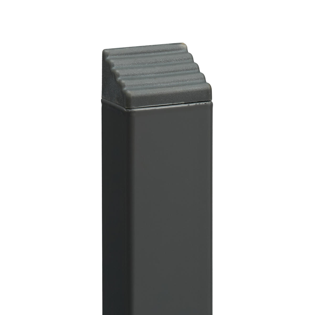 GARTENBANK - Anthrazit/Braun, Kunststoff/Textil (118/78/66cm) - Relaxdays