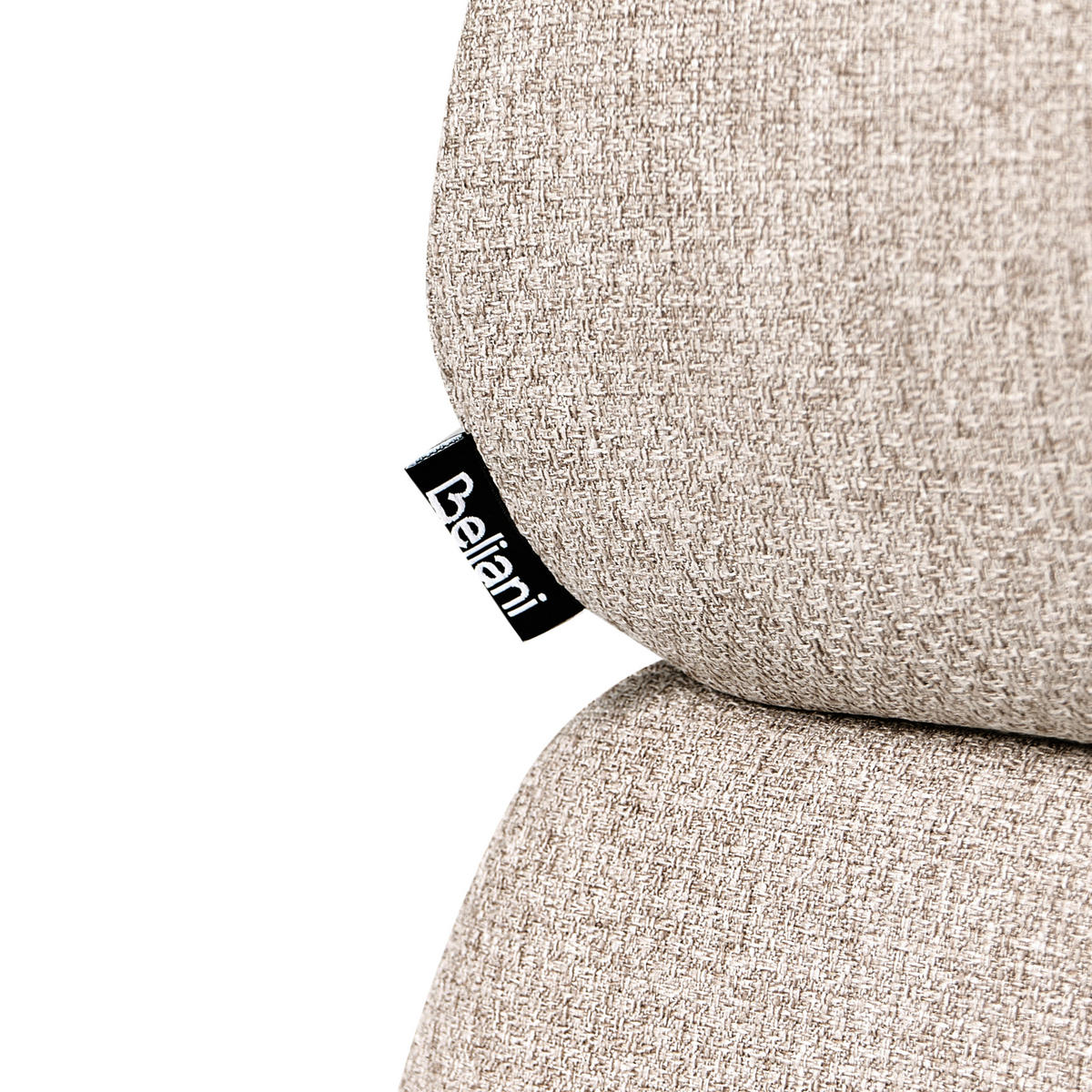 POHOVKA 3-místná Látka Béžová Hovden - béžová, textil (210/69/95cm) - Beliani