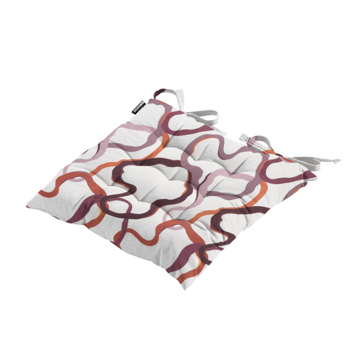 SITZKISSEN Blaze - Mehrfarbig - 46/46/8 cm - 4er-Set - Multicolor, Textil (46/8/46cm) - Madison