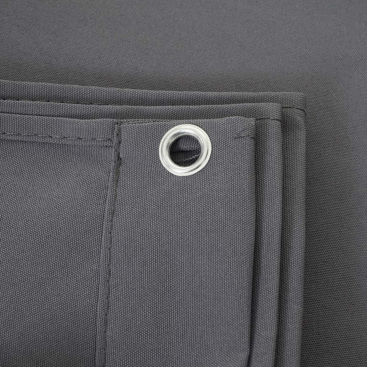 ERSATZBEZUG DACH FÜR PERGOLA BEJA Grau - Grau, Textil (272/1/596cm) - MCW