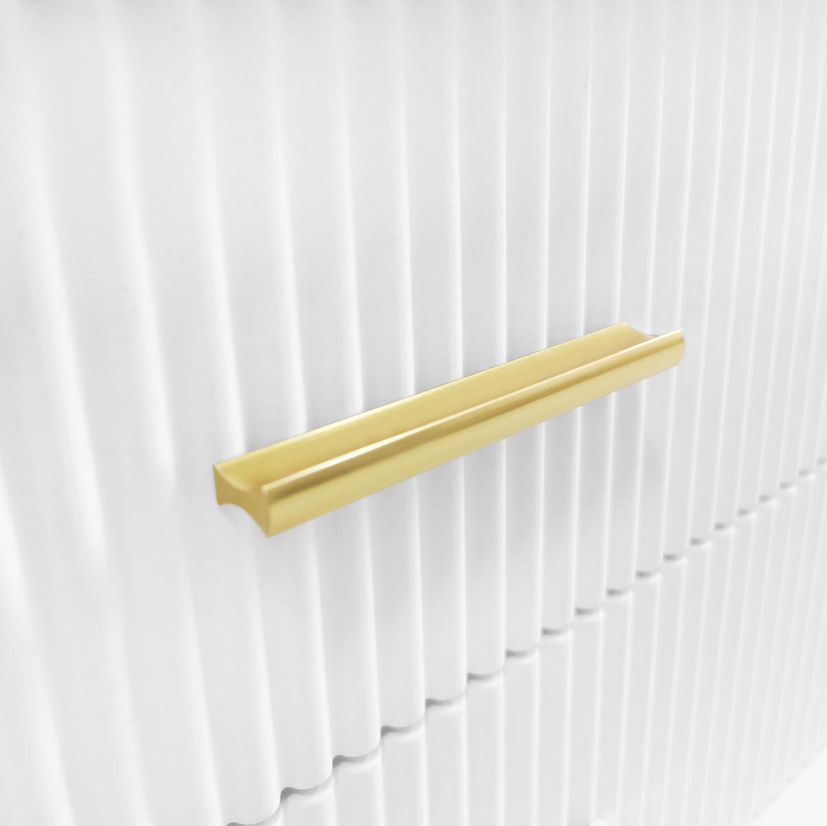 COUCHTISCH 100/50/40 cm in Weiß aus Spanplatte mit LED - Weiß, Holzwerkstoff (100/50/40cm) - OKMYHOME