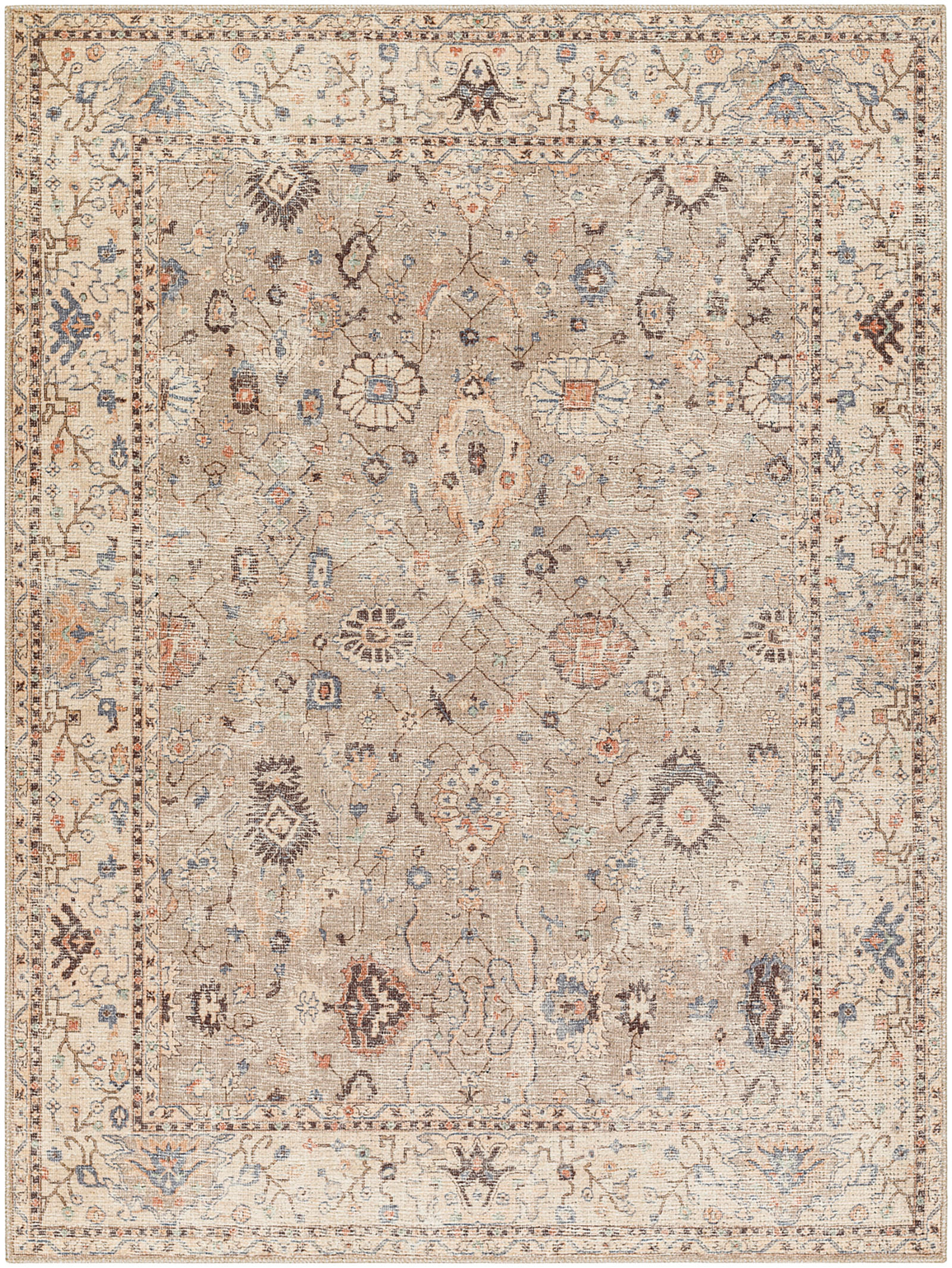 VINTAGE-TEPPICH Davina 200/275 cm Kamel - Braun, Textil (200/275cm) - LIVABLISS