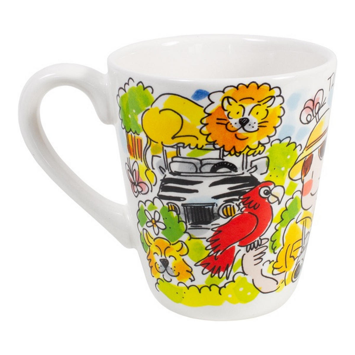 BECHER Beekse Bergen in Bunt - 350 ml - Multicolor, Keramik (0.35L) - Blond Amsterdam