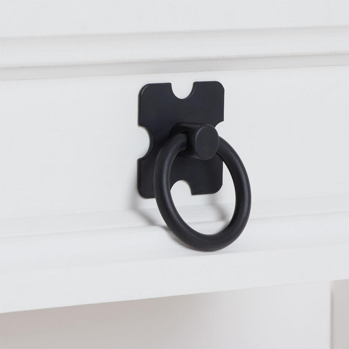 KONSOLENTISCH CAMPO - Weiß/Braun, Holz (32/88/73cm) - CARO-Möbel