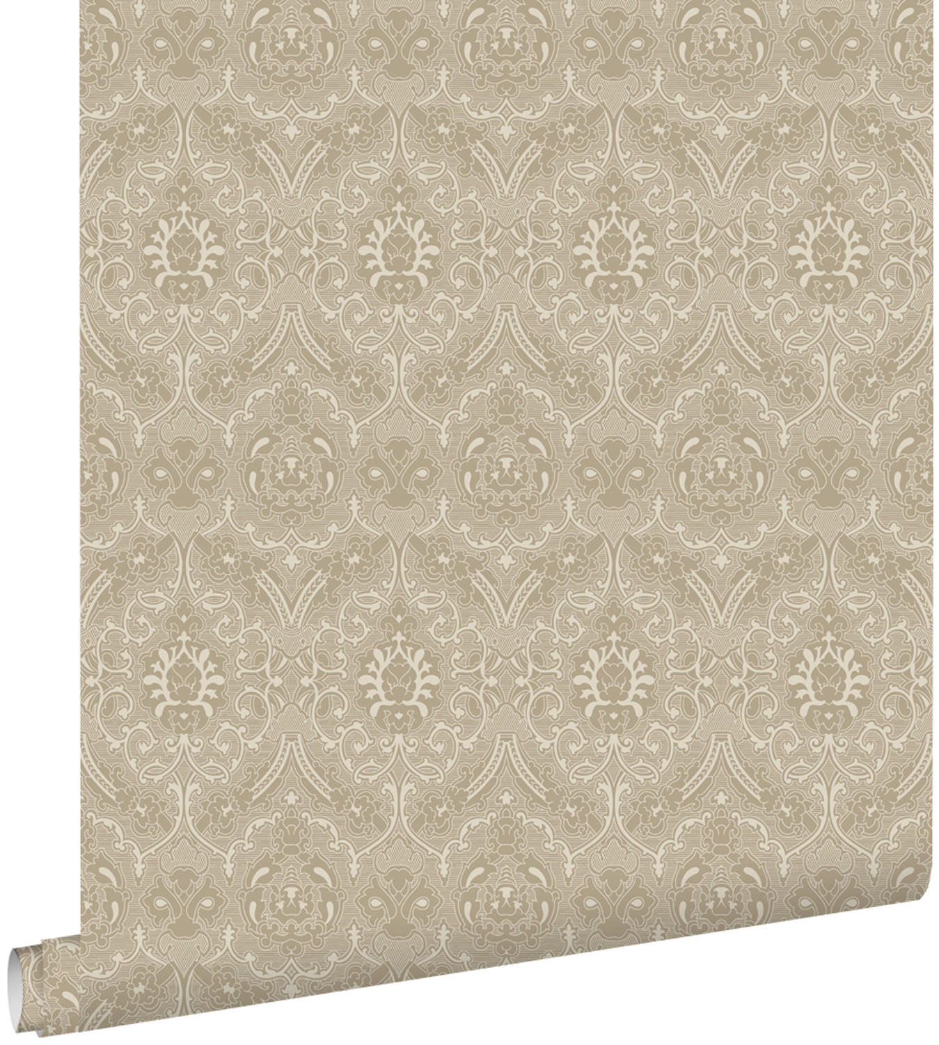 TAPETE Ornamente 50 x 900 cm - Beige, Papier (50/900cm) - ESTAhome