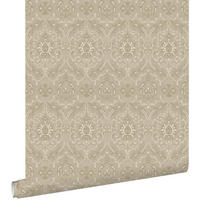TAPETE Ornamente 50 x 900 cm - Beige, Papier (50/900cm) - ESTAhome