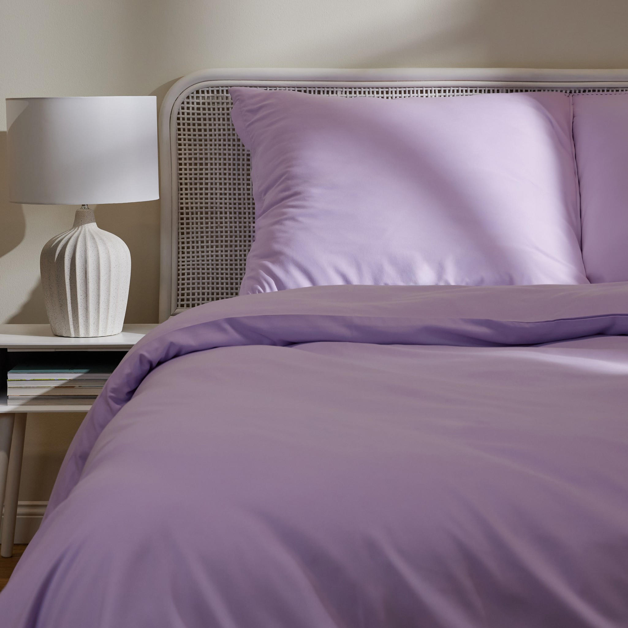 BETTWÄSCHE Micros - Lila, Textil (200/220cm) - home&you