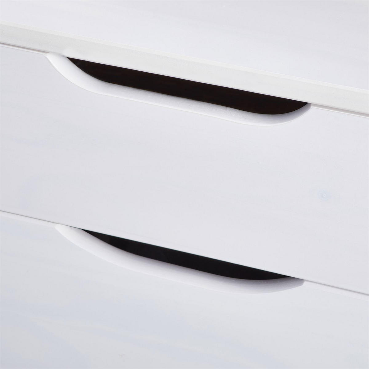 SCHUHSCHRANK BASIL weiß - Weiß, Holz (58/93/25cm) - IDIMEX