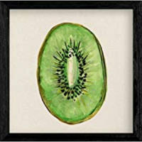 POSTER Süßer Kiwi-Platz 20X20cm Rahmenlos - Klar, Papier (20/5/20cm) - Nacnic