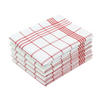 GESCHIRRTÜCHER, 5er-Set, 50x70 cm, 100% Baumwolle, Rot - Rot, Textil (50/70cm) - Zollner