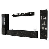 WOHNWAND Vera II - Braun, Holzwerkstoff (30/130/33cm) - MIRJAN24