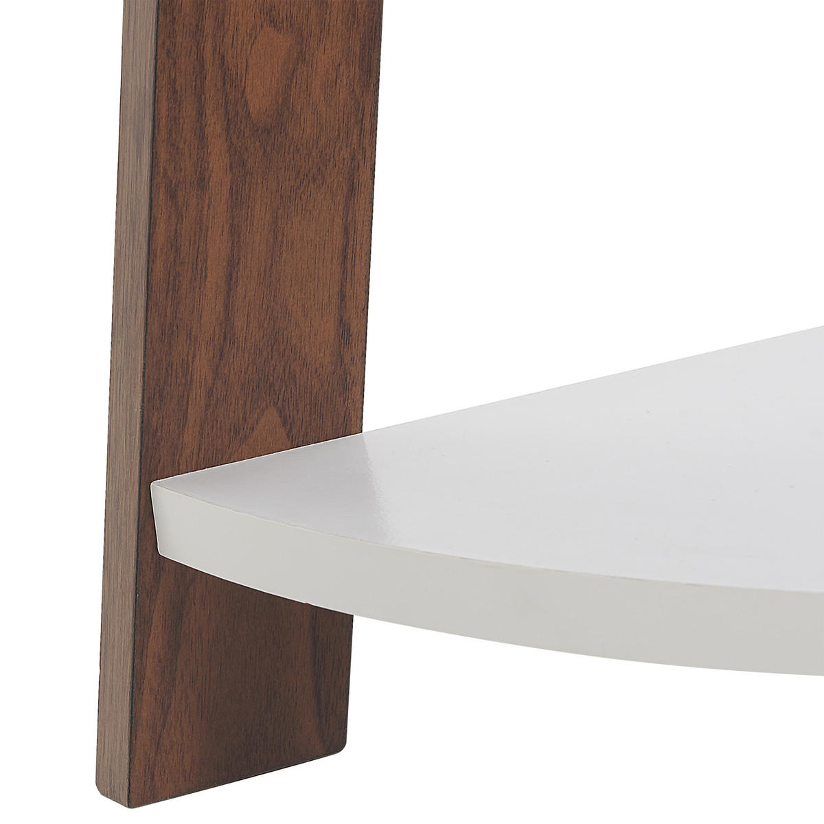 BÜCHERREGAL 5 Fächer Mobile Solo - Dunkelbraun, Holzwerkstoff (49/175/31cm) - Beliani