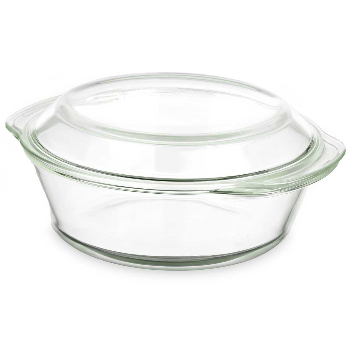 AUFLAUFFORM 2 l - Transparent, Glas (23.2cm) - Vivalto
