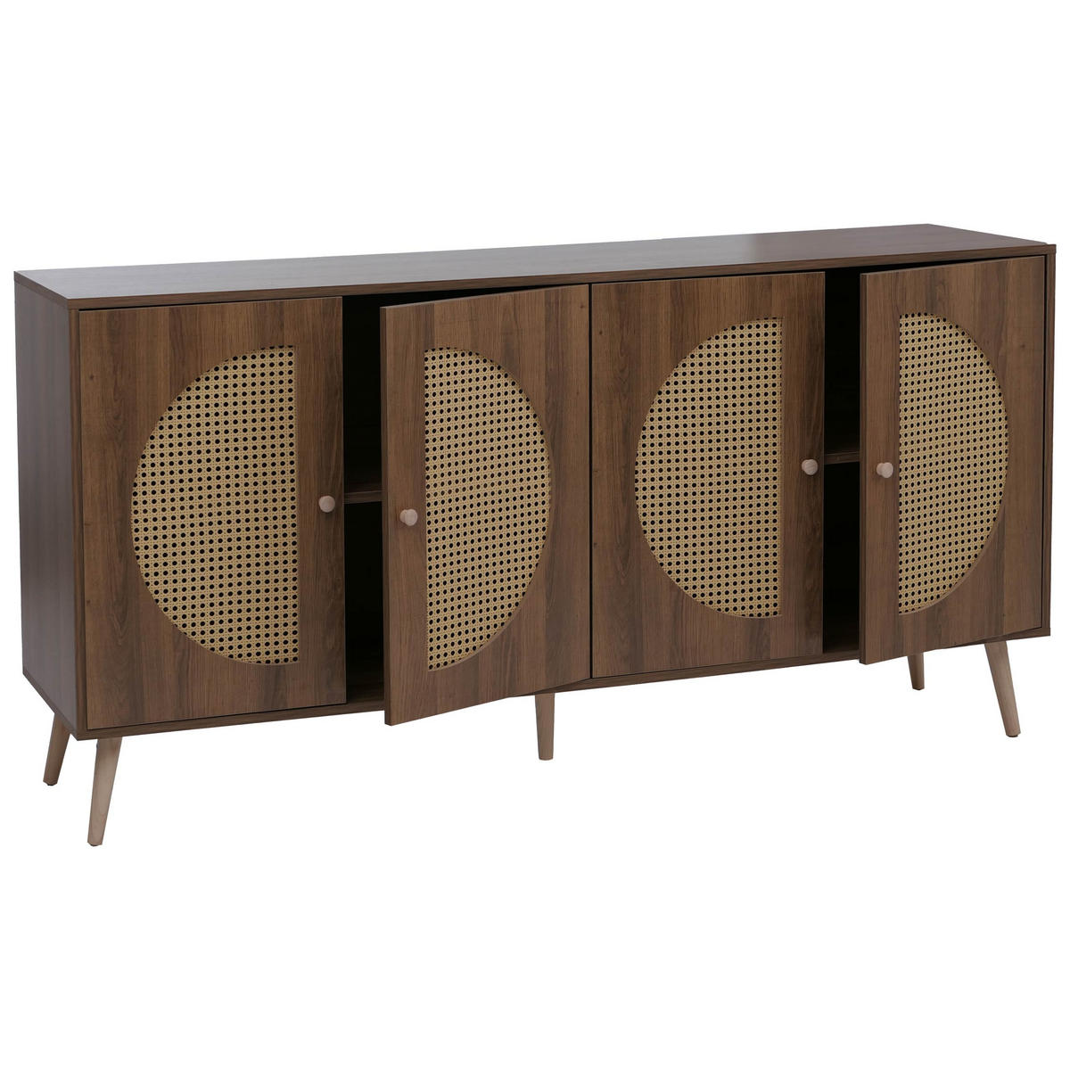 STRANSKA OMARA Rjava - rjava, les (160/80/40cm) - MCW