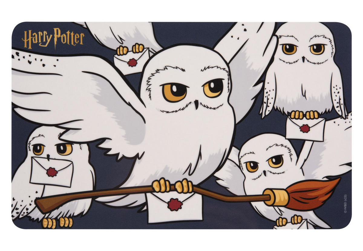 BRETTCHEN Harry Potter Hedwig Schwarz 14,5 x 23,5 cm - Multicolor, Kunststoff (14.5/23.5cm) - United Labels