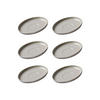 ESPRESSOUNTERTASSEN Jasper taupe ø 10.5 cm 6er Set - Taupe, Keramik (10.5cm) - Ritzenhoff Breker
