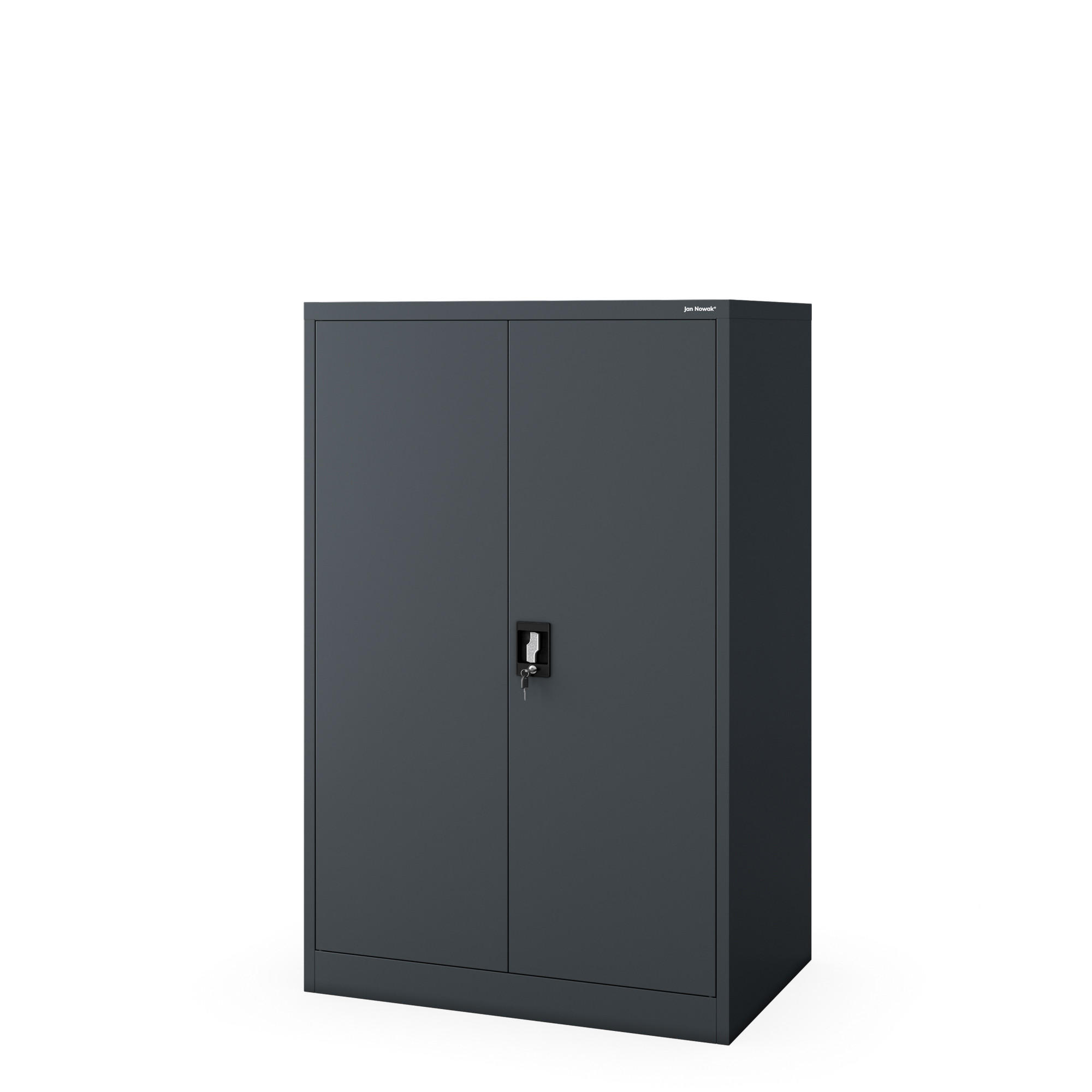 BÜROSCHRANK KEVIN D600 - Anthrazit, Metall (90/140/60cm) - Jan Nowak