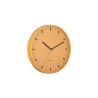 WANDUHR Cool Retro Gelb 4/30/30 cm - Gelb, Metall (30/30/4cm) - Karlsson