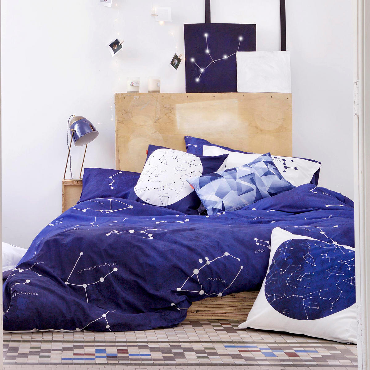 BETTBEZUG cosmos 220x220 cm (komfortgrösse) mehrfarbig - Multicolor, Textil (220/220cm) - Happy Friday
