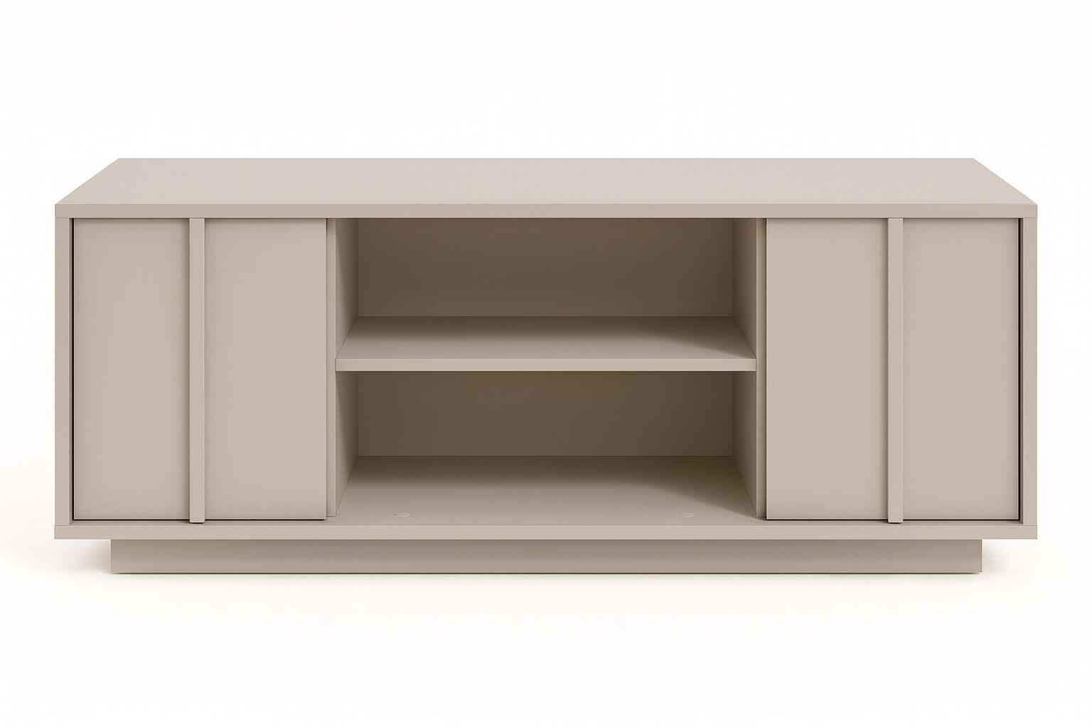 LOWBOARD PIANO 160/54/40,5 cm, Kaschmir - Kaschmir, Holzwerkstoff (160/54/40.5cm) - MASSENO