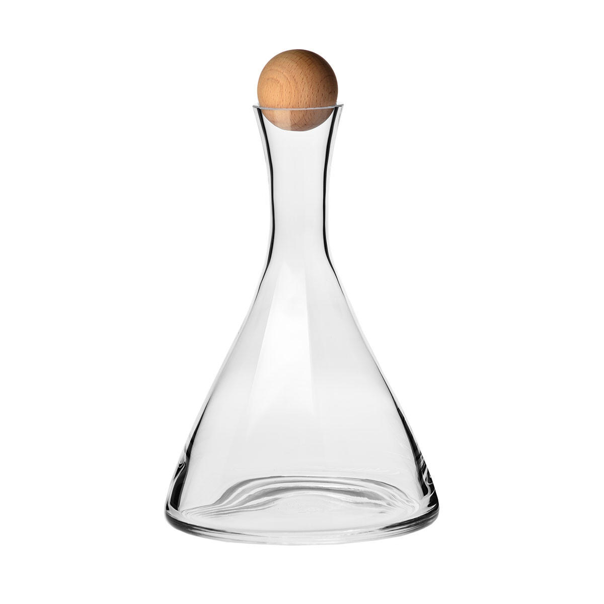 WEINDEKANTER WINE CONNOISSEUR, 1000 ML, HANDGEFERTIGT - Transparent, Glas (1L) - Krosno Glass