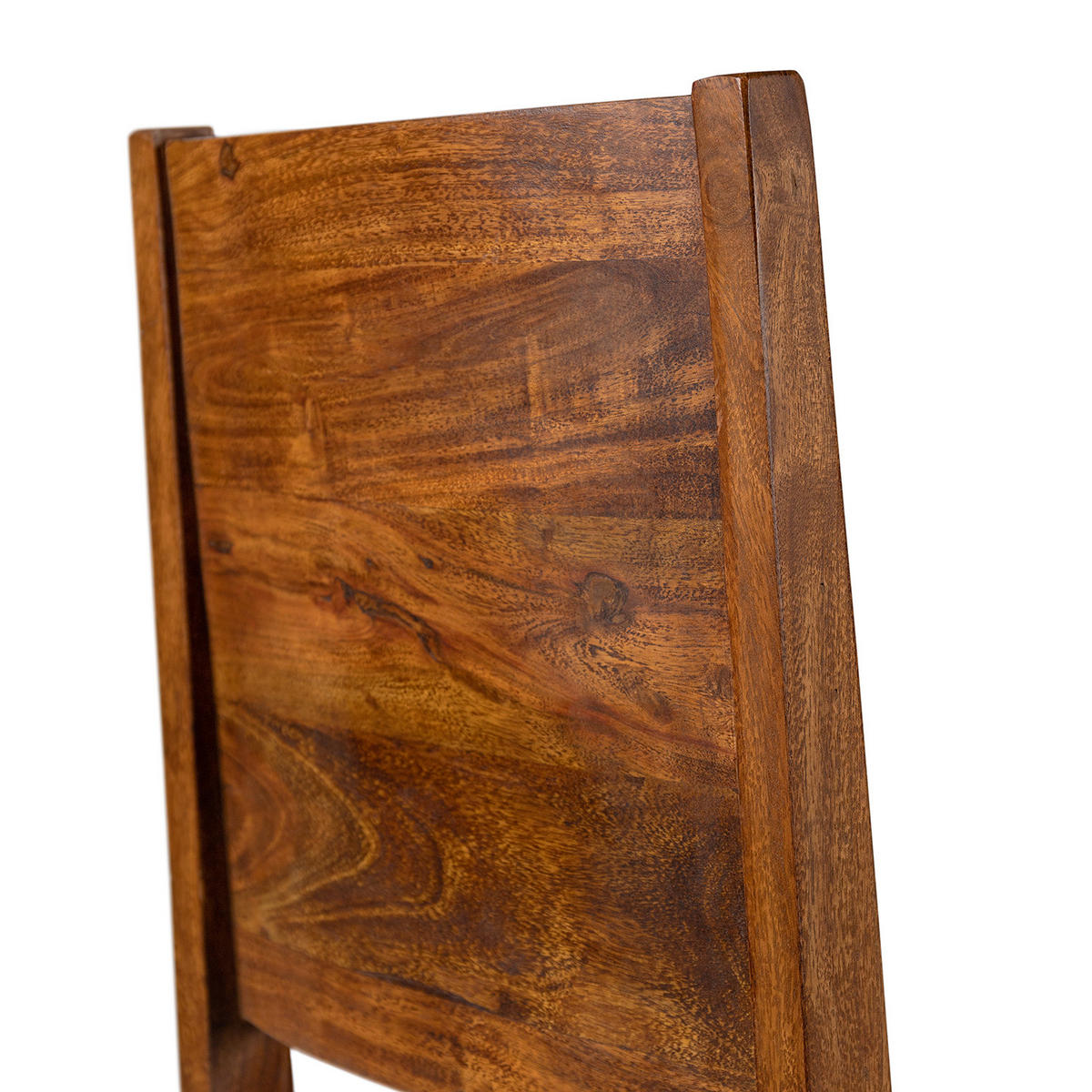 ESSZIMMERSTUHL - Akazie massiv, 2er-Set - Akaziefarben, Holz (45/100/45cm) - home24