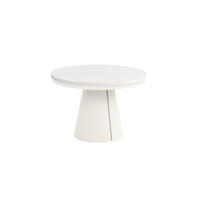 ESSTISCH CALMA Bis - Kaschmir/Beige, Holzwerkstoff/Metall (120/120/76cm) - Meblini