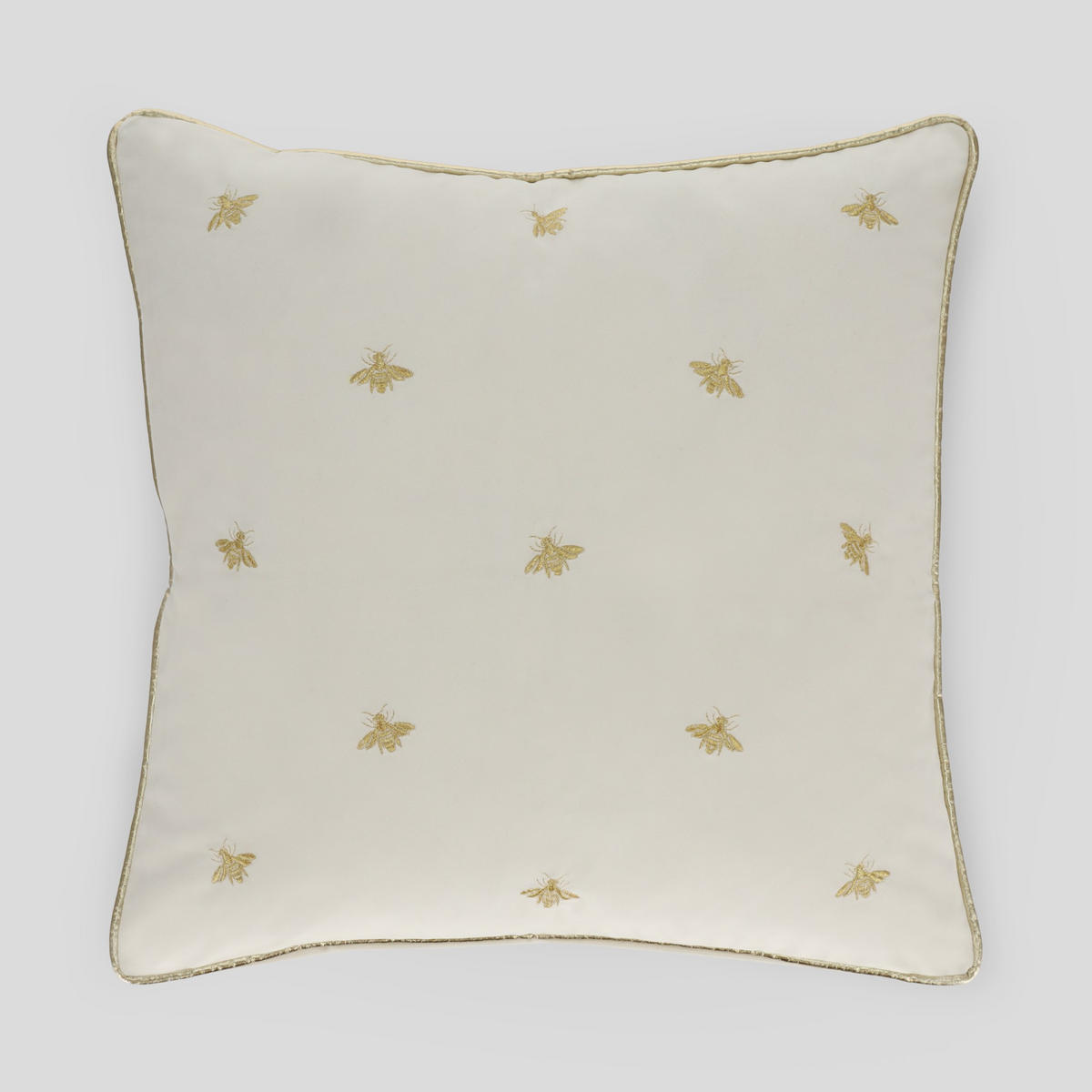 BESTICKTER KISSENBEZUG Beliamo - Weiß, Textil (45/45cm) - home&you
