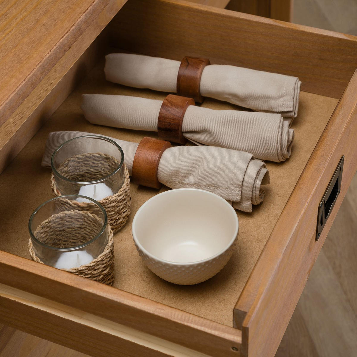 ANRICHTE SAVONA braun - Braun, Holz (160/84/45cm) - IDIMEX