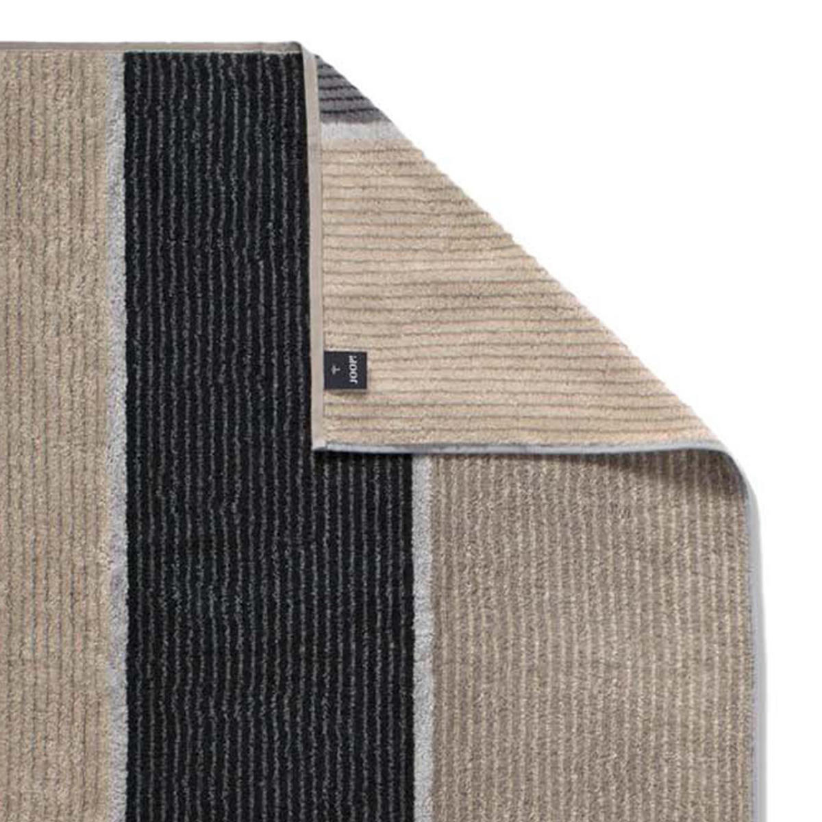 SAUNATUCH SIGNATURE LINES 1658 GRAPHIT - 70 - Grau, Textil (80/200cm) - Joop!