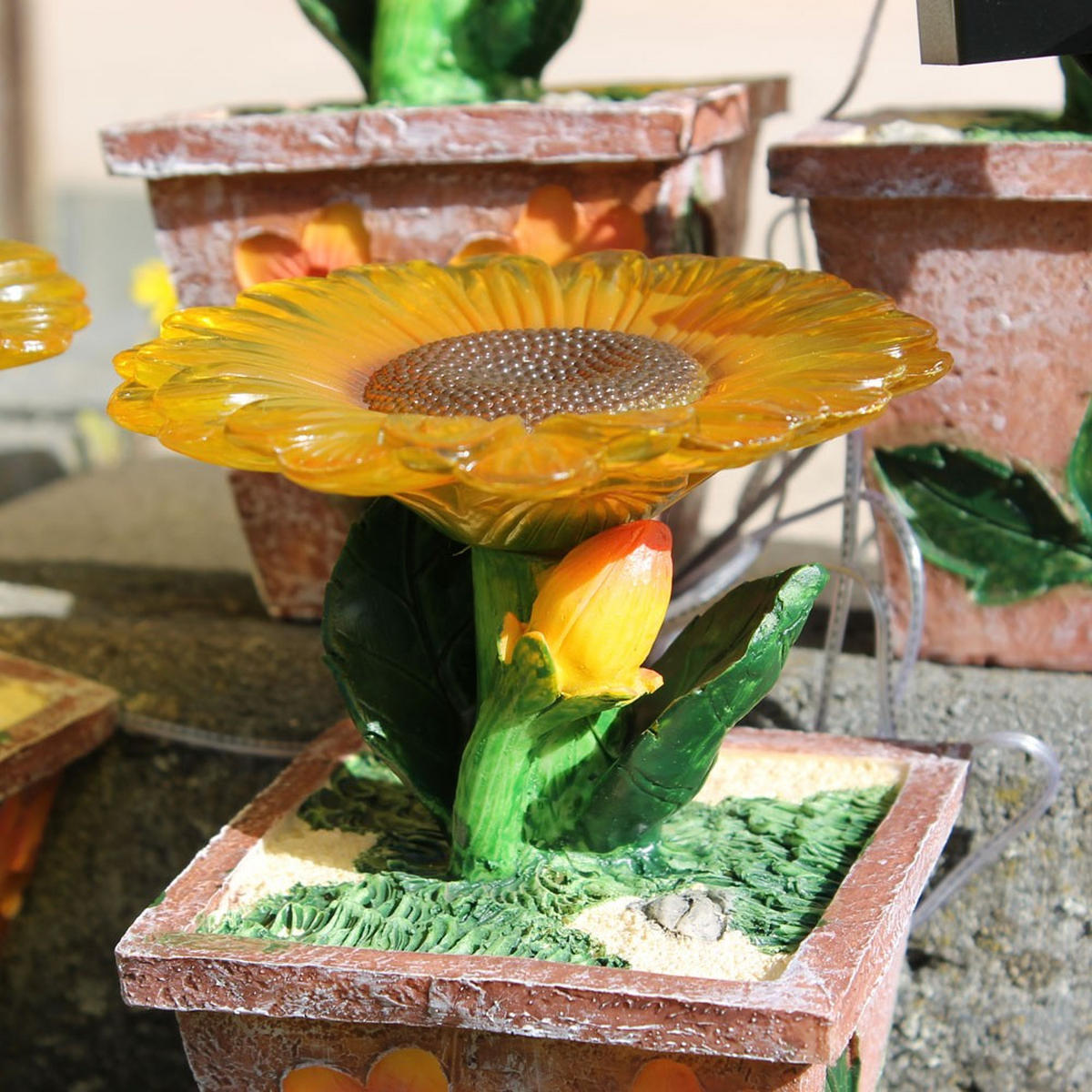 LED AUSSENLEUCHTE Solar Bunt - Multicolor, Kunststoff (12/12/17cm)