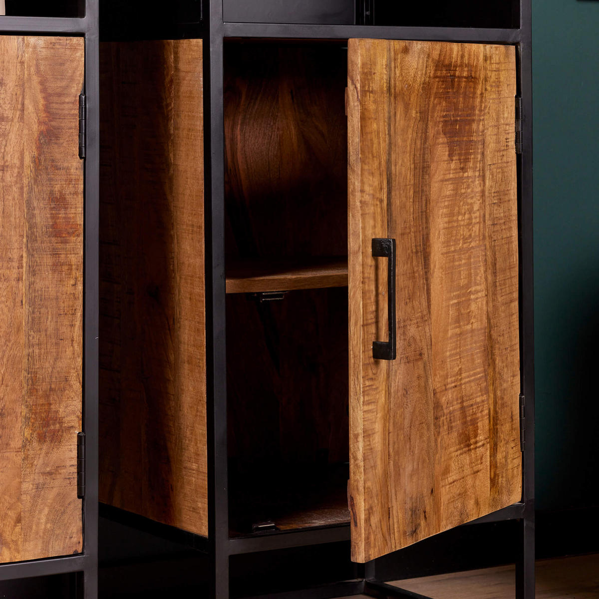 BÜCHERREGAL Oakland Braun 40/50/200 cm - Braun, Holz (50/200/40cm) - Starfurn