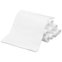 WASCHHANDSCHUH, 10er-Set, 17x22 cm, 100% Baumwolle, Weiß - Weiß, Textil (17/22cm) - Zollner