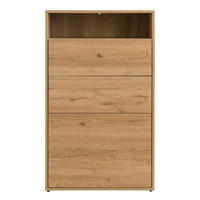 KOMMODE Hegas Natur 63.5 cm x 105.3 cm - Braun, Holzwerkstoff (63/105/40cm) - Kenay Home